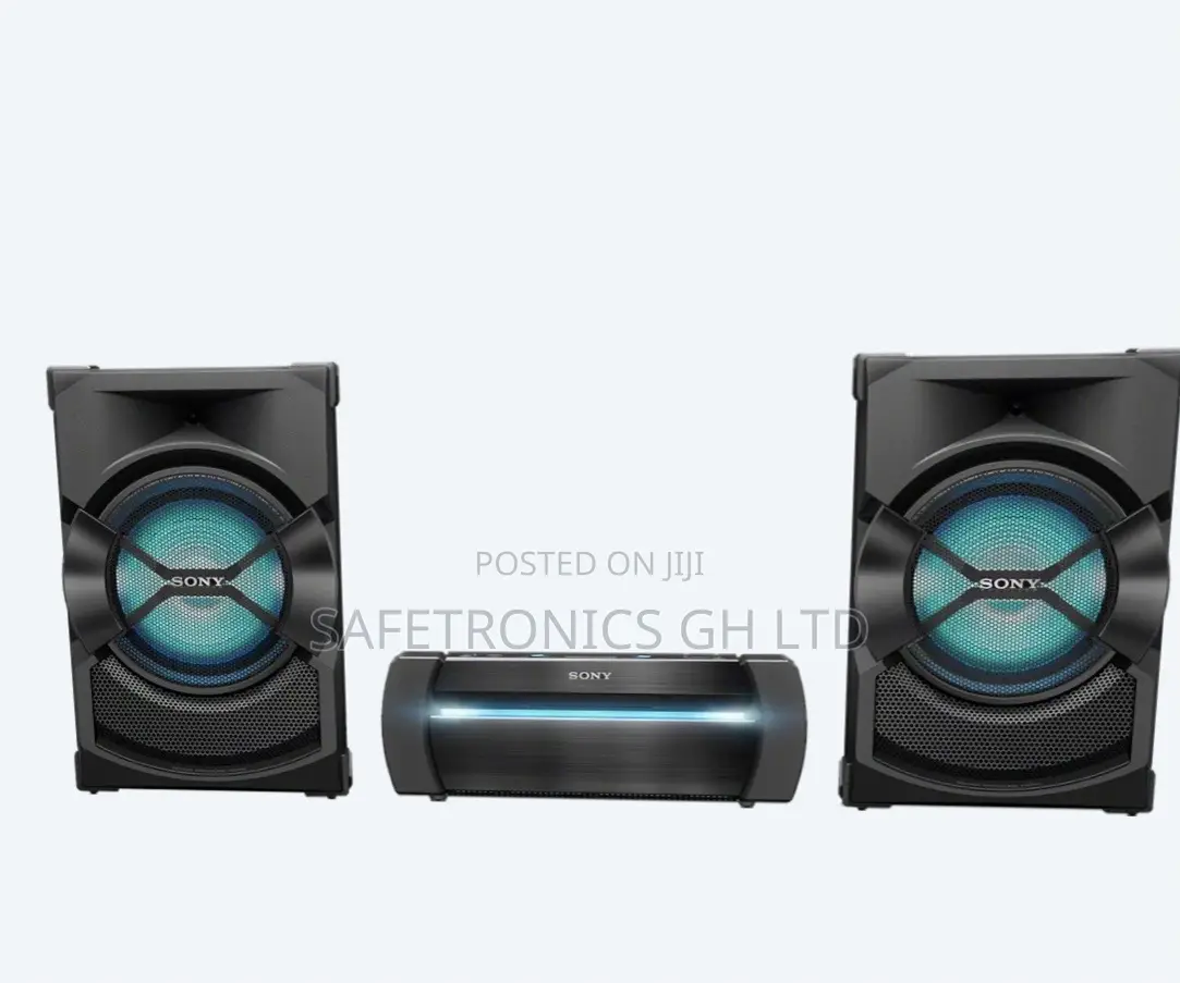 (Black) High Power Home Audio System With DVD SHAKE-X10D