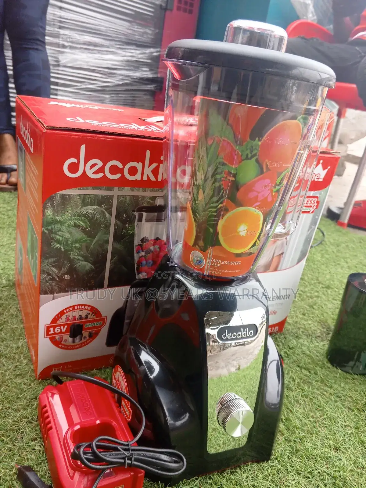 Hygiene Decakila Cordless Blender 16V Cordless Blender