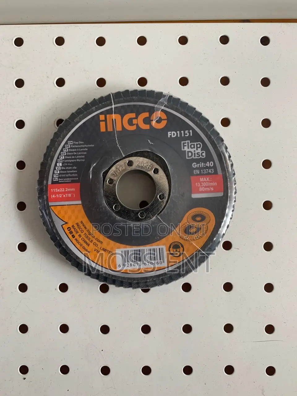 Flap Disc 115mmx22mm - P40 - Fd1151