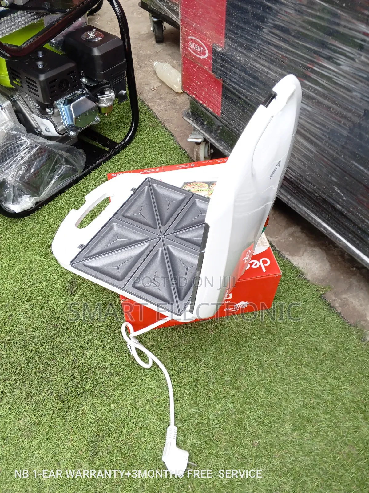 Decakila Sandwich Maker 1200W Sandwichmaker Affordable Price