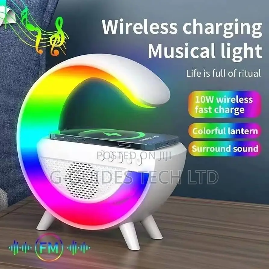 LED Wireless Charging Bluetooth Speaker G500