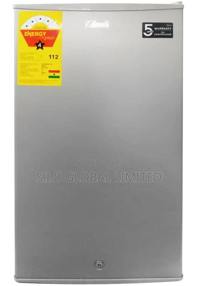 Original MIDEA-93LTR-TABLE-TOP-FRIDGE-WHITE-HS-121LN-RETRO