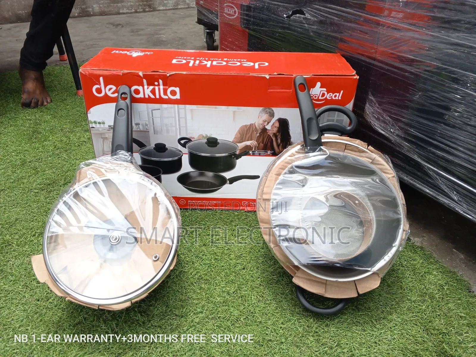 Decakila Cookware Set Cookware Set 7pcs Non-Stick Quality