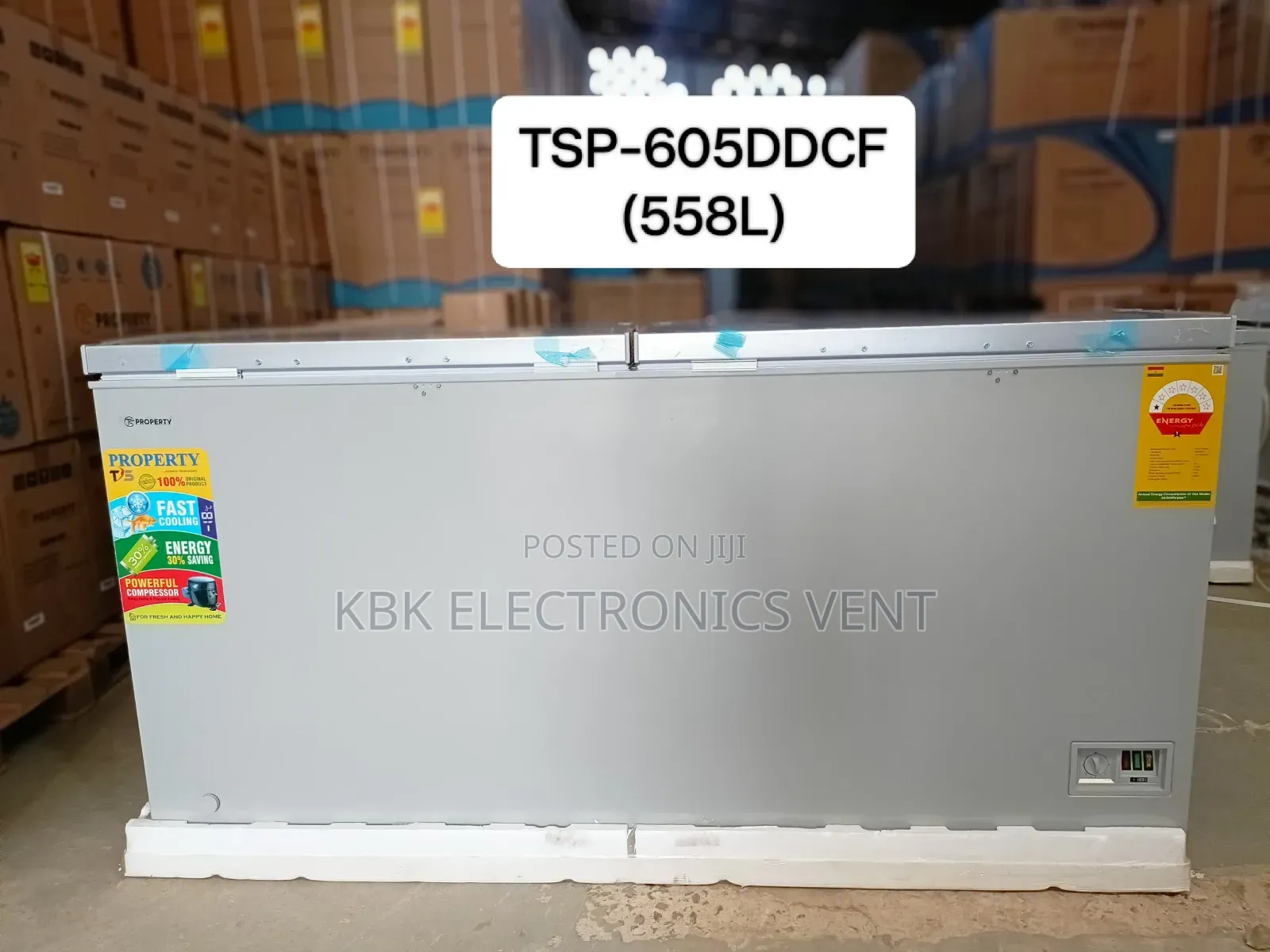 Property 560liter Double Door Chest Freezer