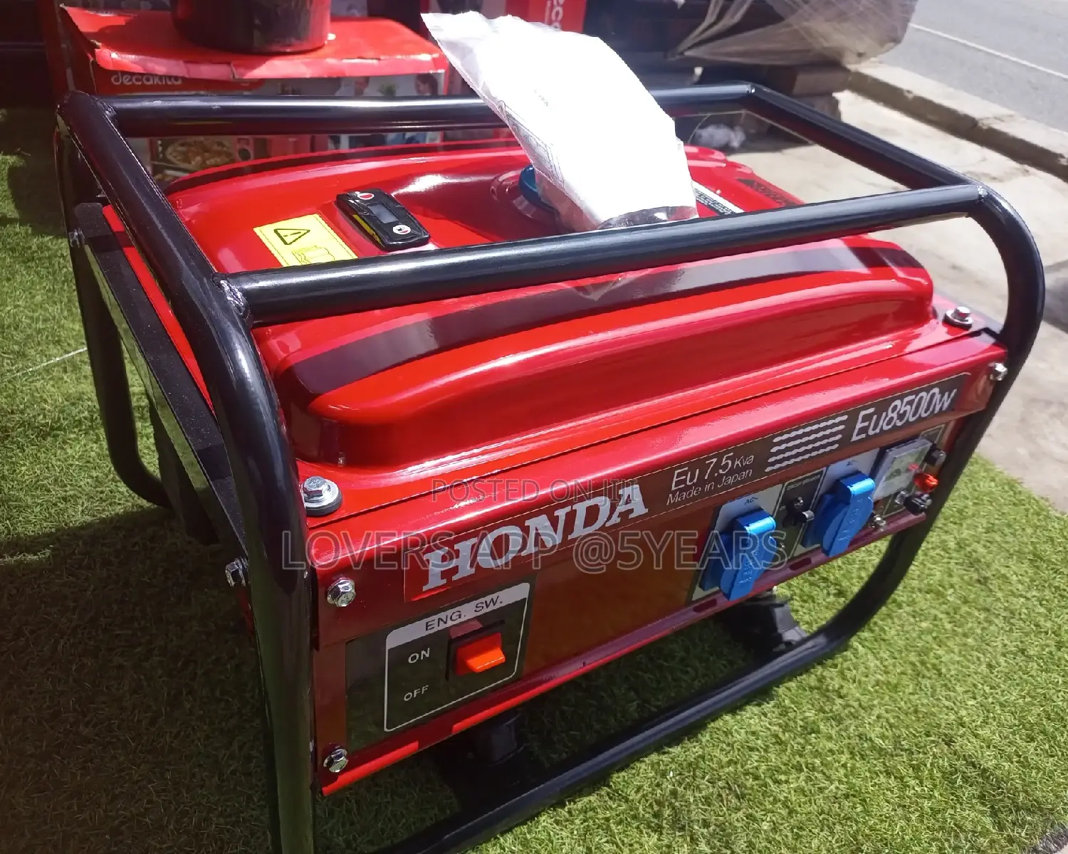 Japan Made Honda Petrol Generator Generators 7.5kva.