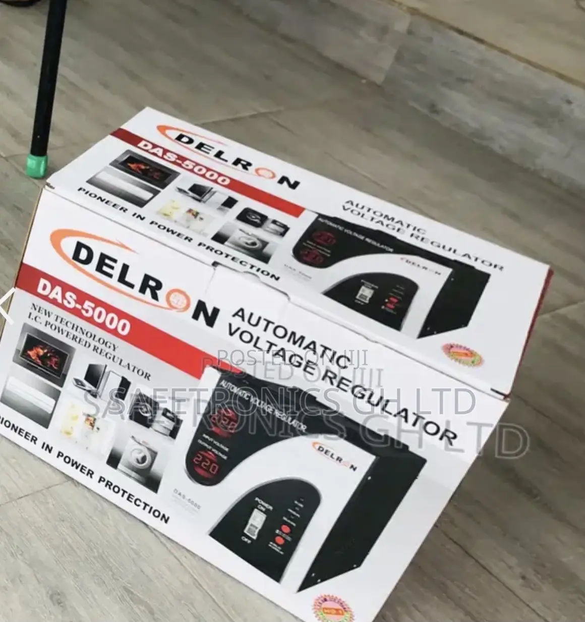 Most Quality Delron Das-5000 Automatic Voltage Regulator 