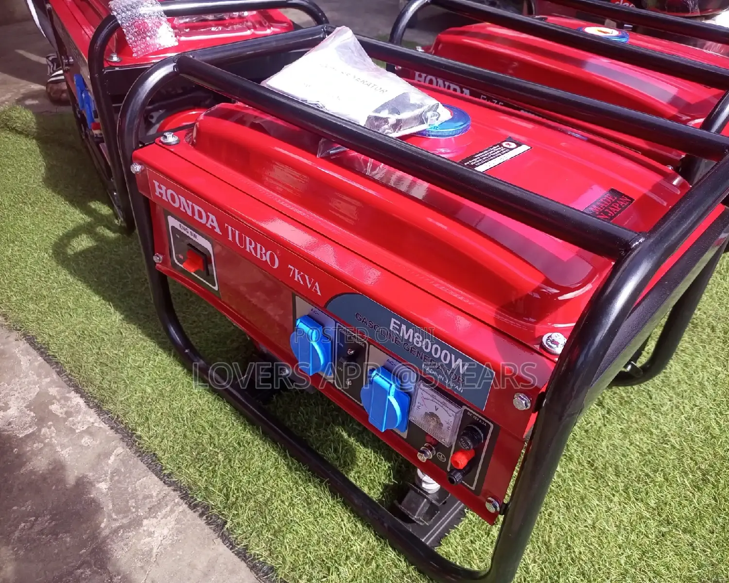 Pull Start Honda Generator Generator Petrol 7.0kva 8000watts
