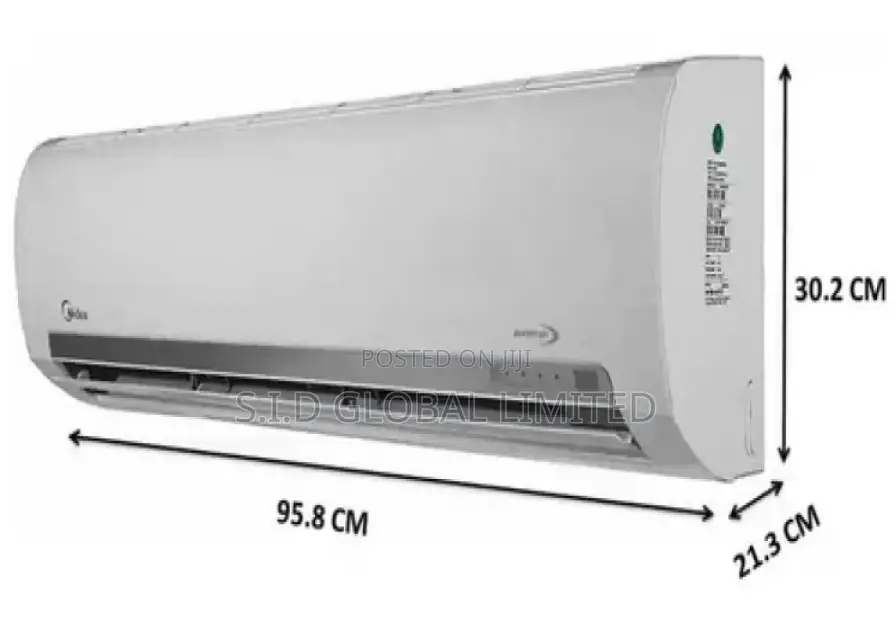 Brilliant MIDEA-2.5HP-SPLIT-INVERTER-AIR-CONDITIONER