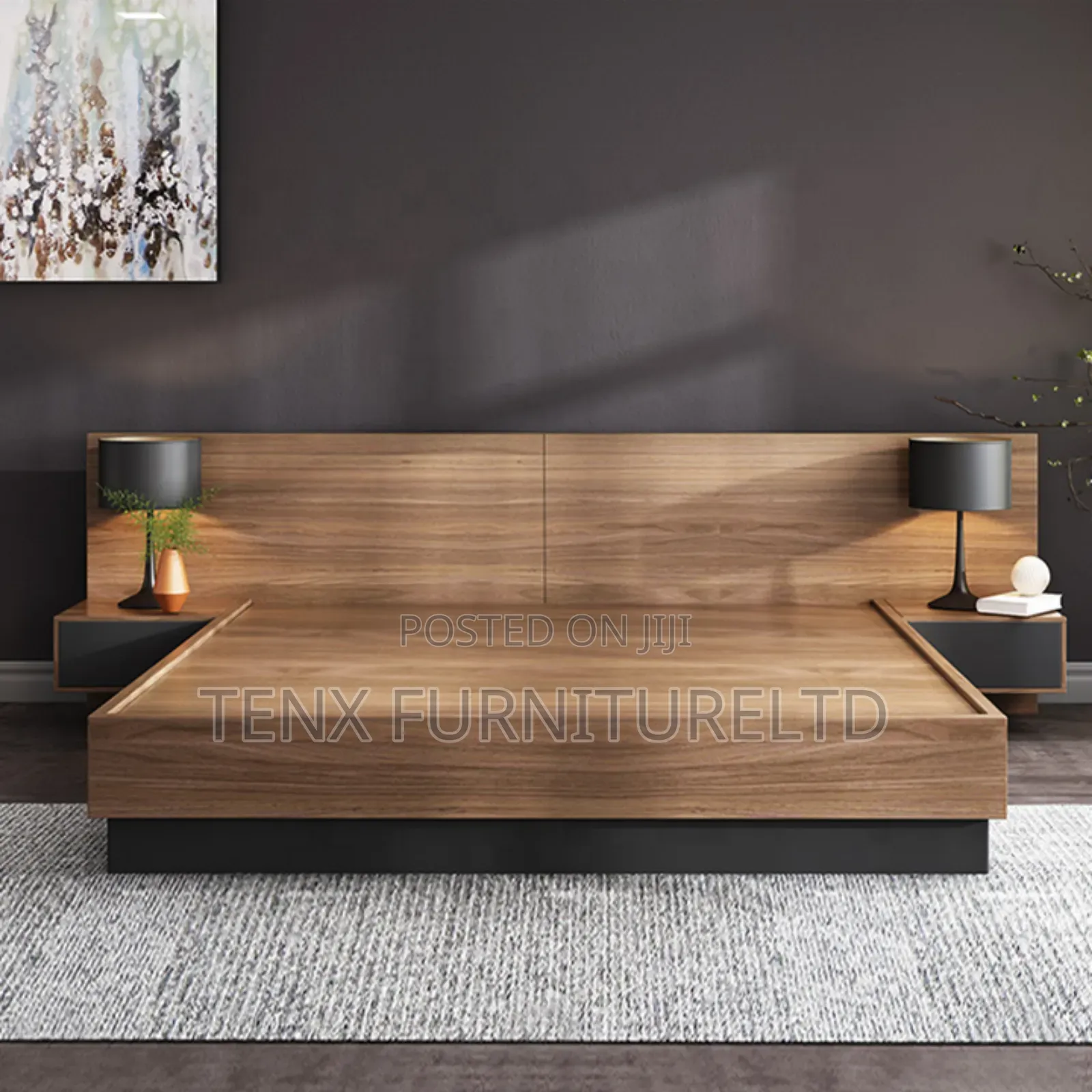 Bed ( King Size Bed) With Hidden Storage