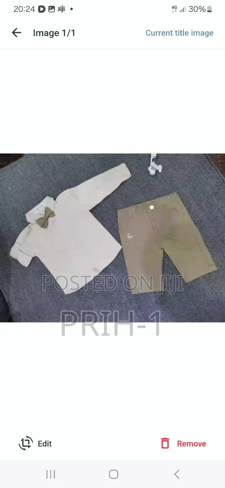 Boys Dressing Set