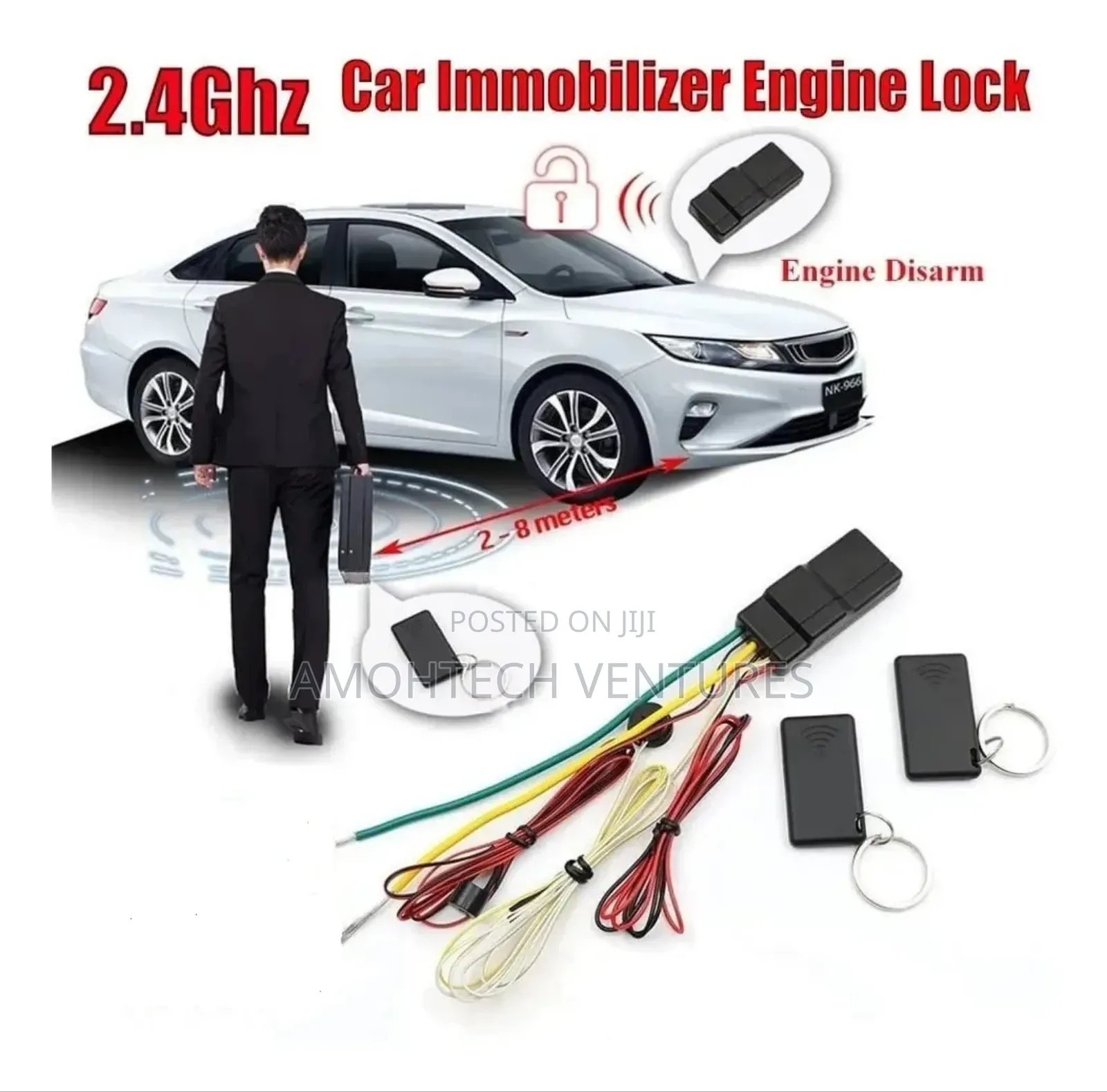 Car Anti Hi-Jacking Alarm Anti Theft