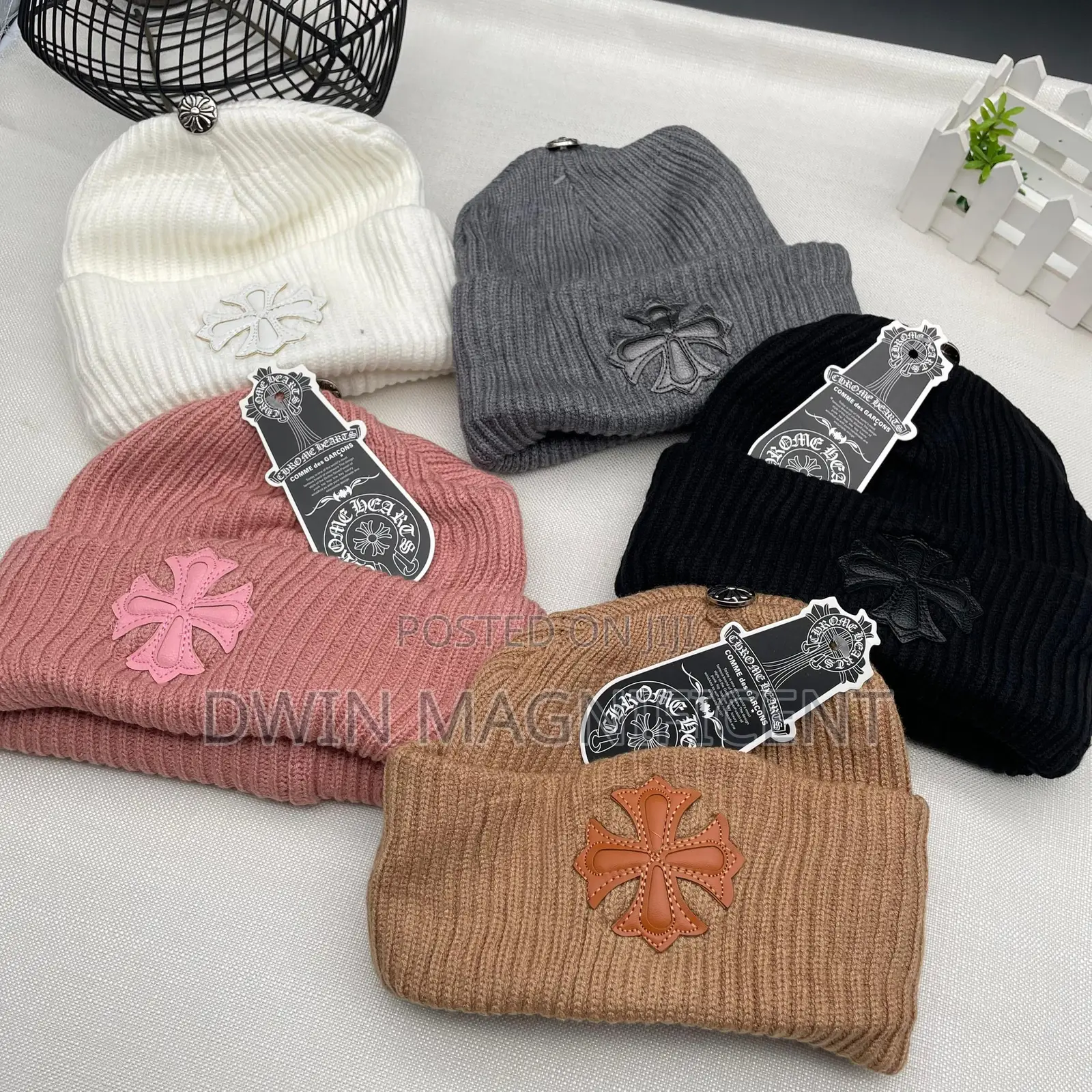 PRADA,CELINE and CHROME HEARTS Beanie Hats