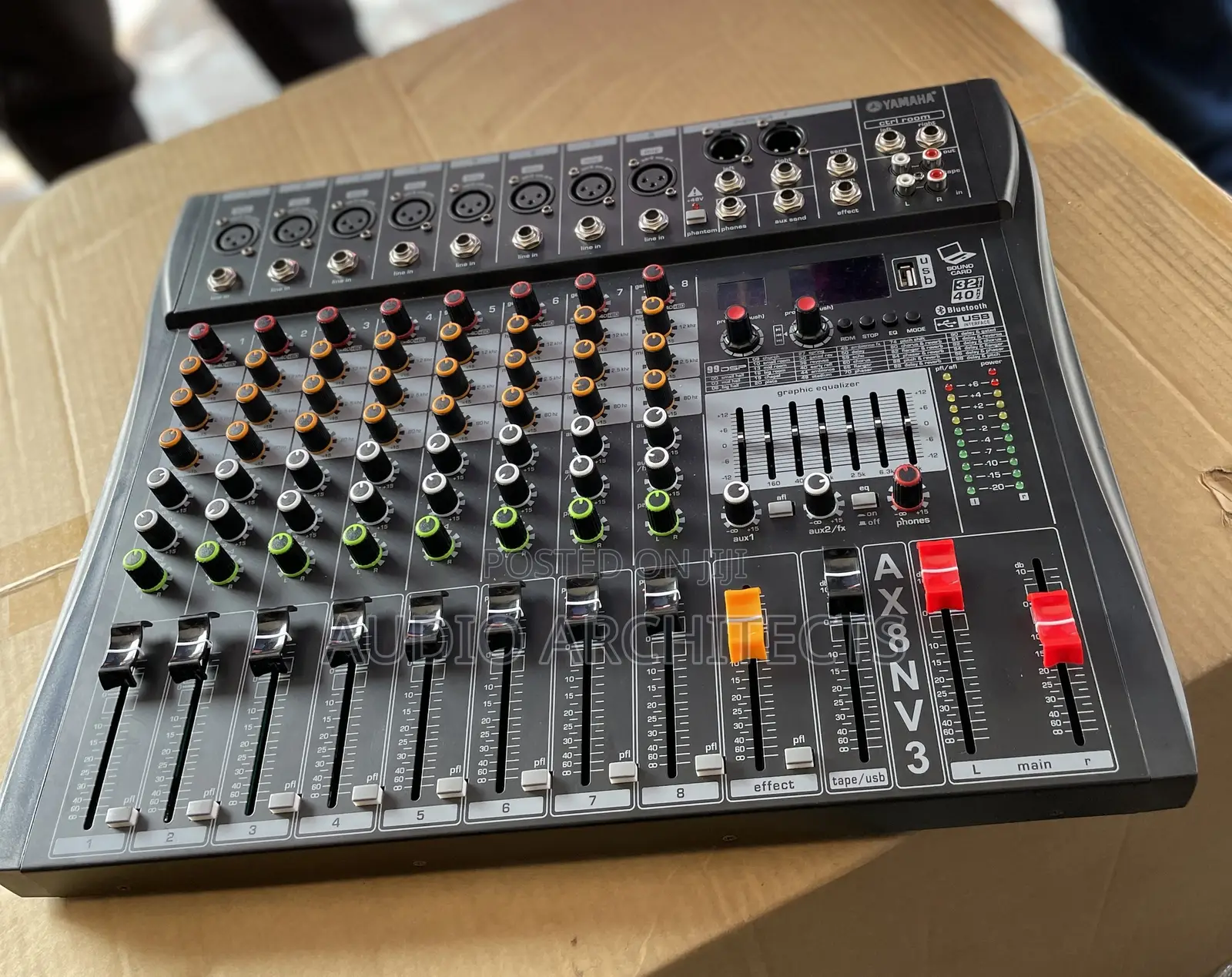 Yamaha AX8NV3 8-Channel Mixer