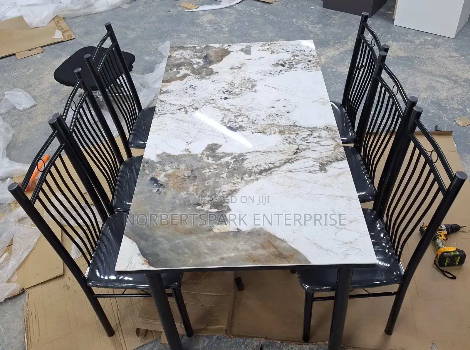 Dining Set(Six Chairs)