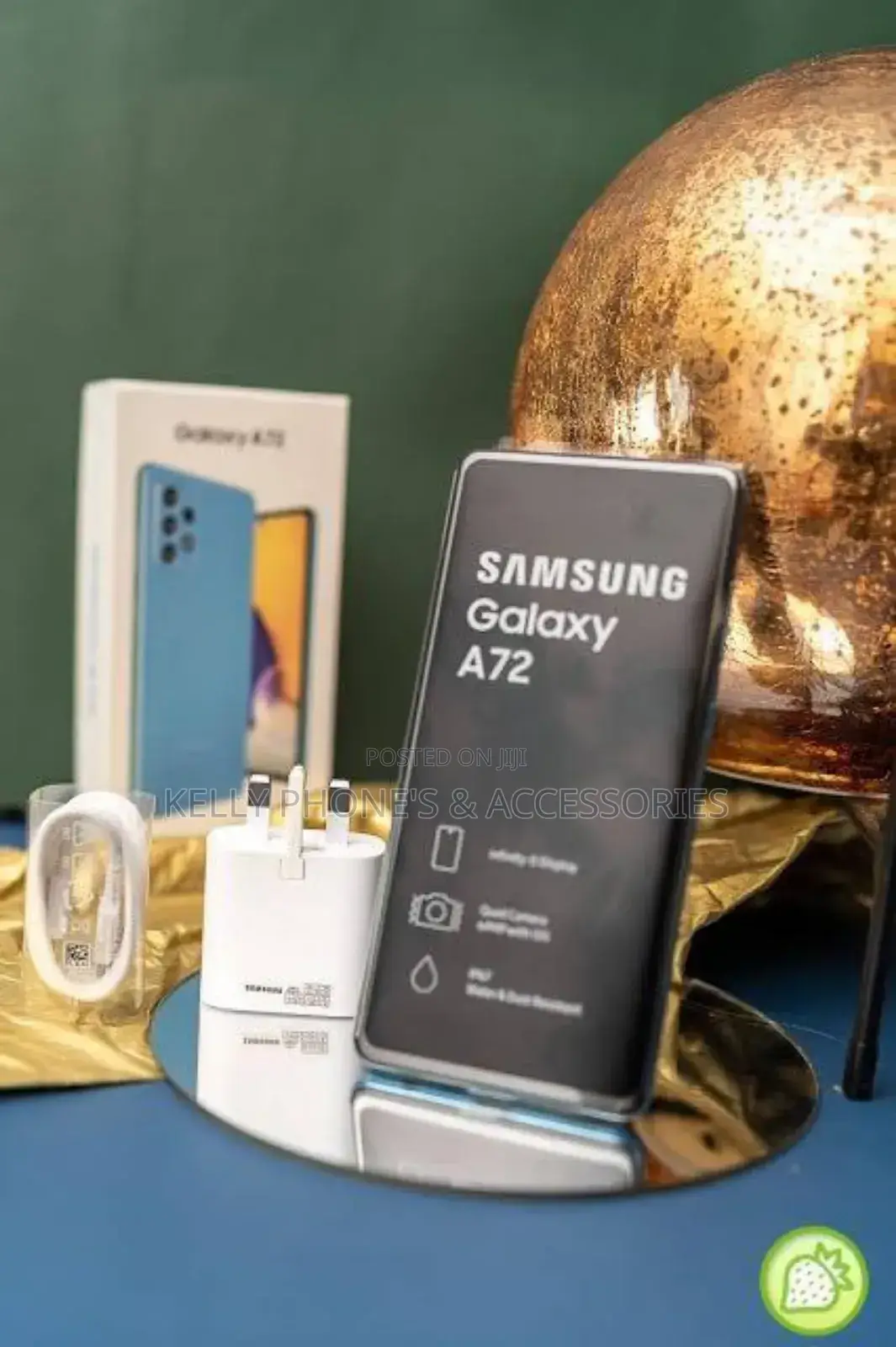 New Samsung Galaxy A72 5G 128 GB Black