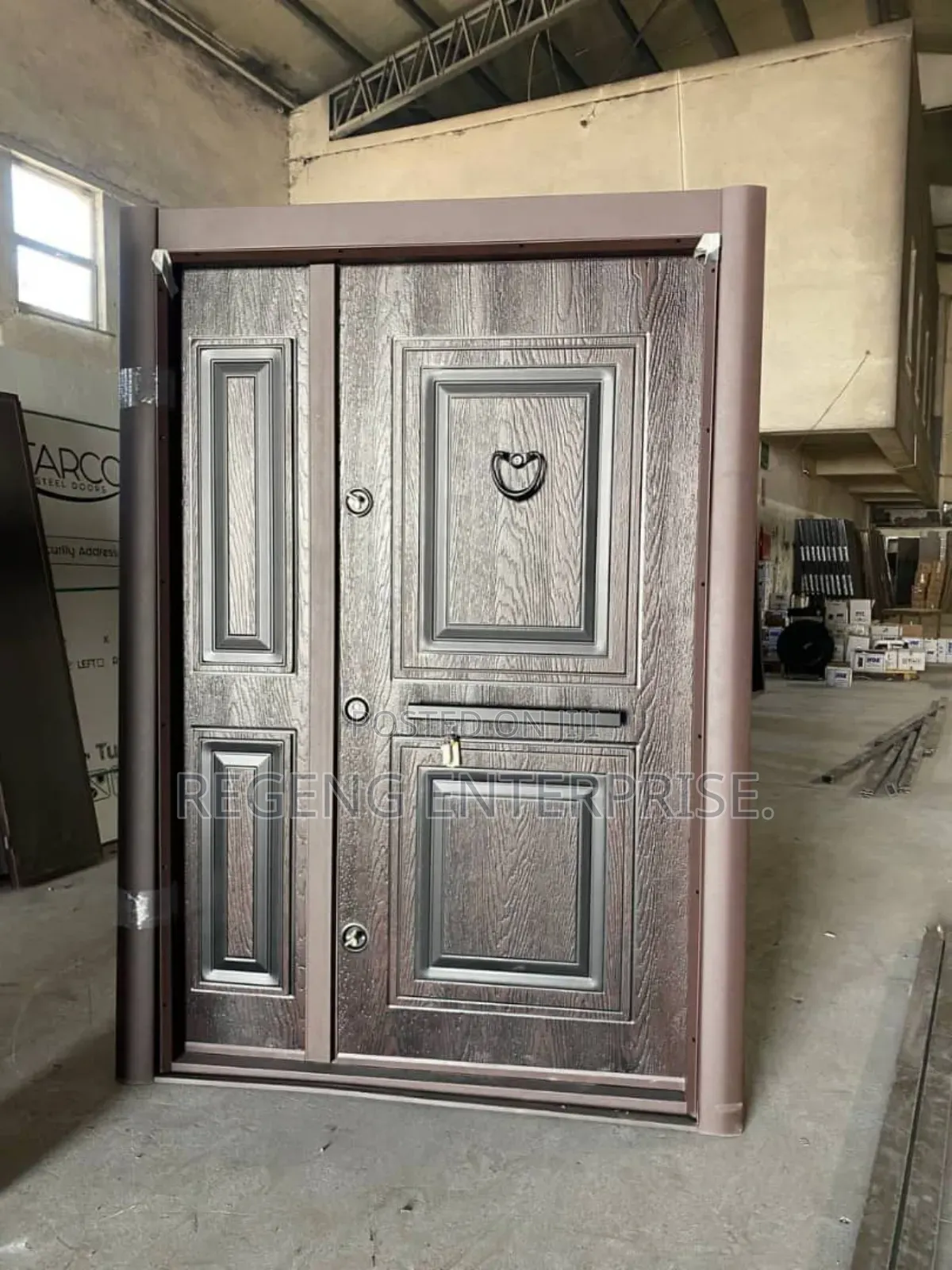 Turkish Design Security Door With Accessories.