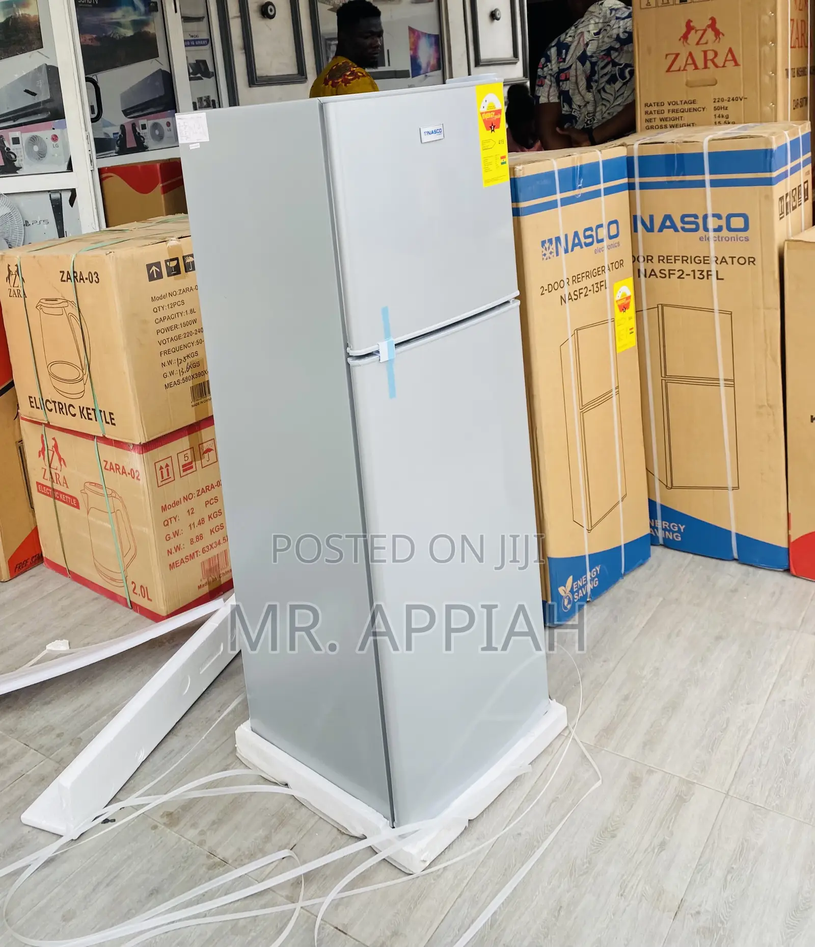 Purchase Nasco Nasf2-18fl Double Door Refrigerator(158L).