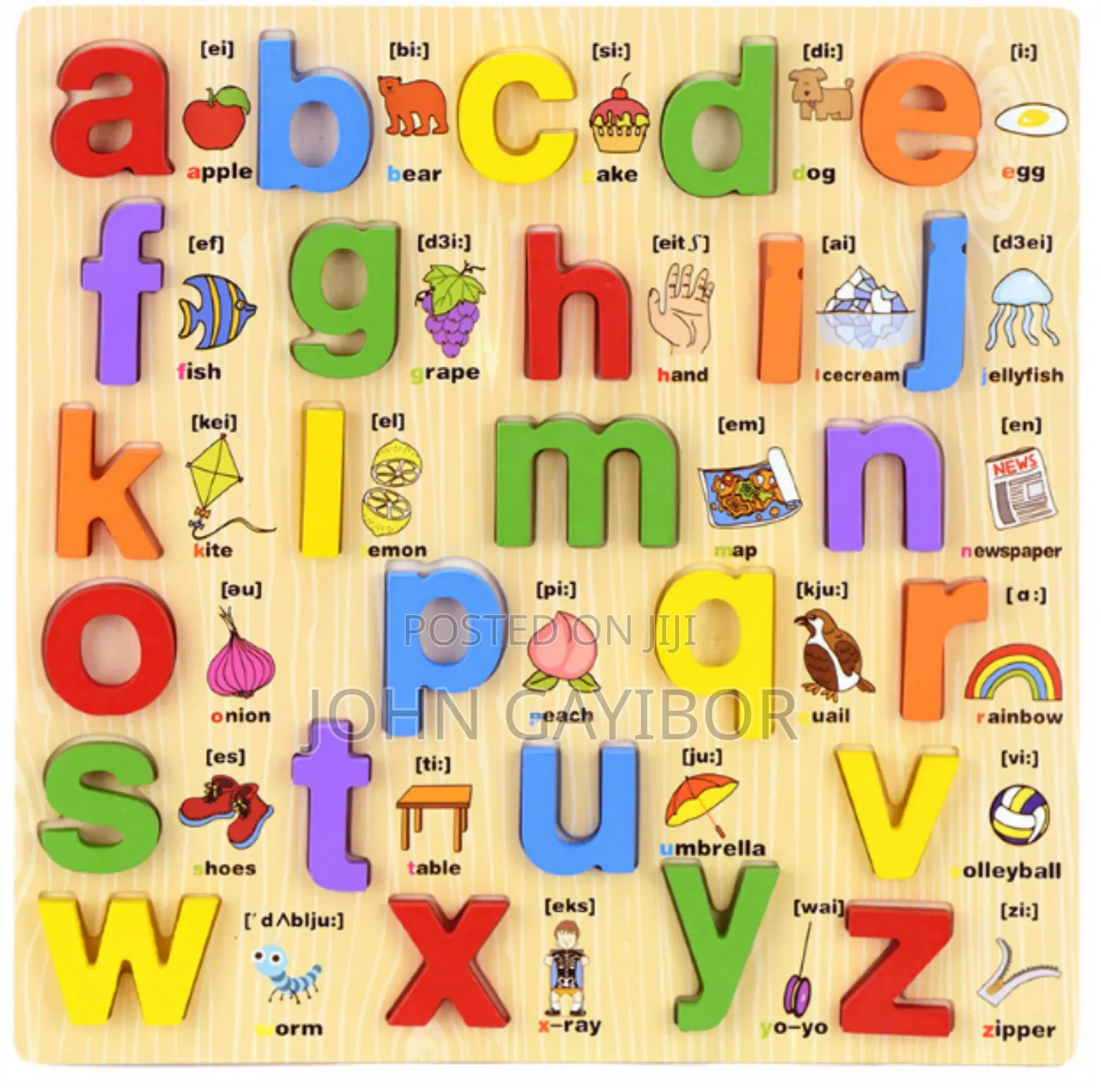 Kids Alphabet Learning Set With Phonetics