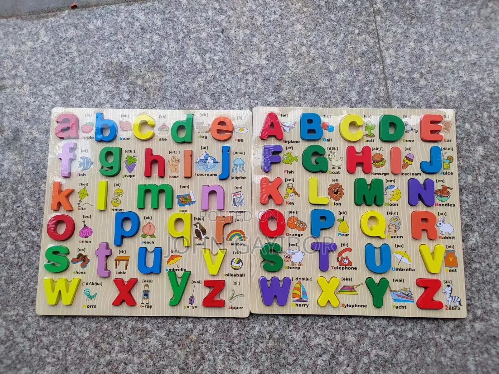 Kids Alphabet Learning Set With Phonetics