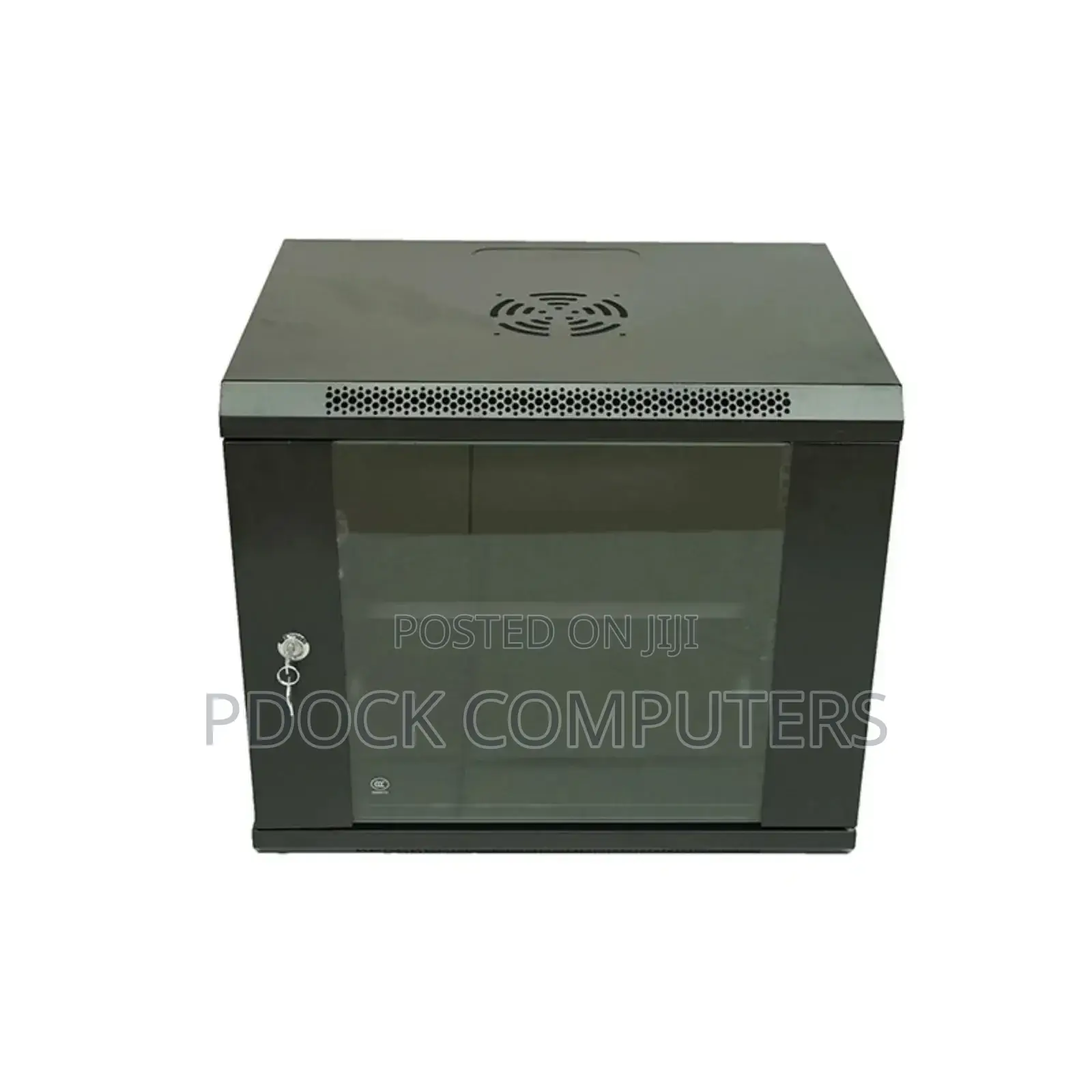 9u Rack Wall Mountable Cabinet With 1 Fan