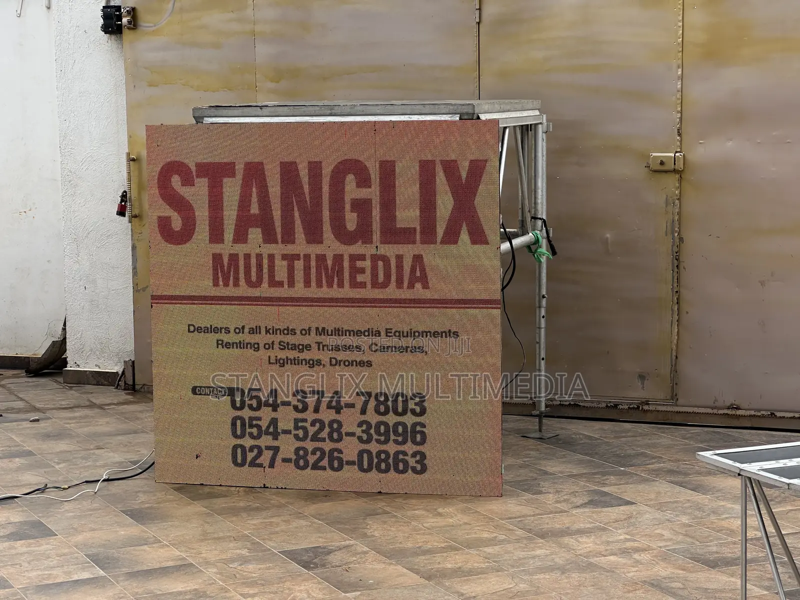 Dj Stand With Led Screen