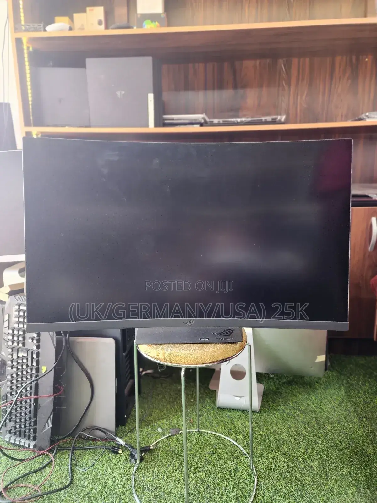 Asus Rog Strix Xg32v - 32" Curved Wqhd Monitor 144hz Refresh Freesync