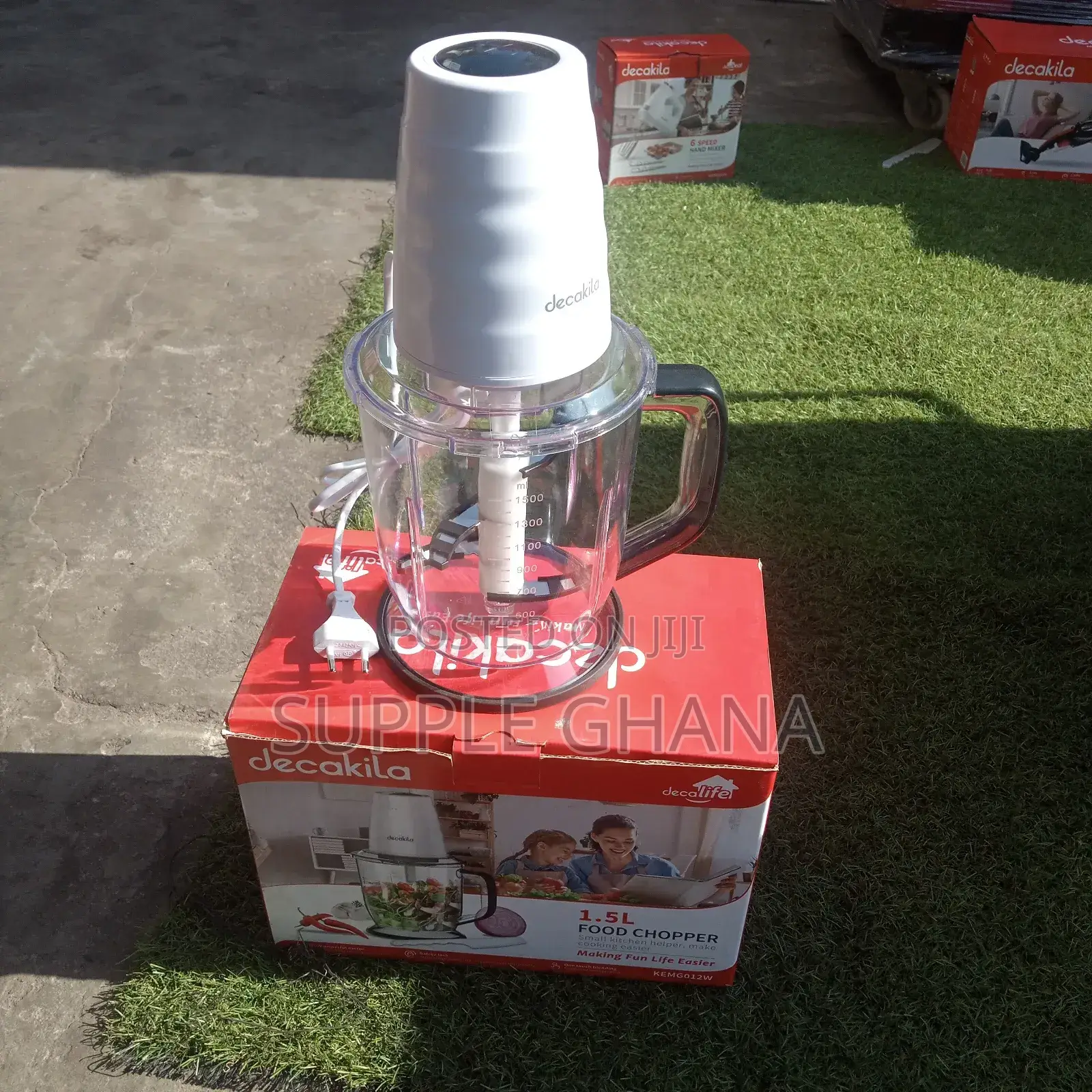 Decakila Food Chopper 1.5L Decakila Food Chopper Kemg012w