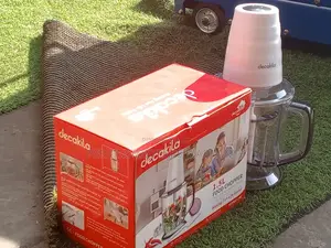 Complete Latex Decakila Food Chopper New 1.5L Food Chopper