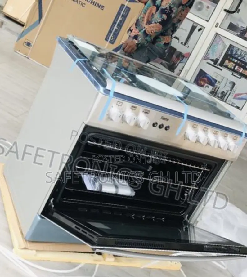 Shop Classic Ferre 60x90 Auto Ignition 5 Gas Cooker
