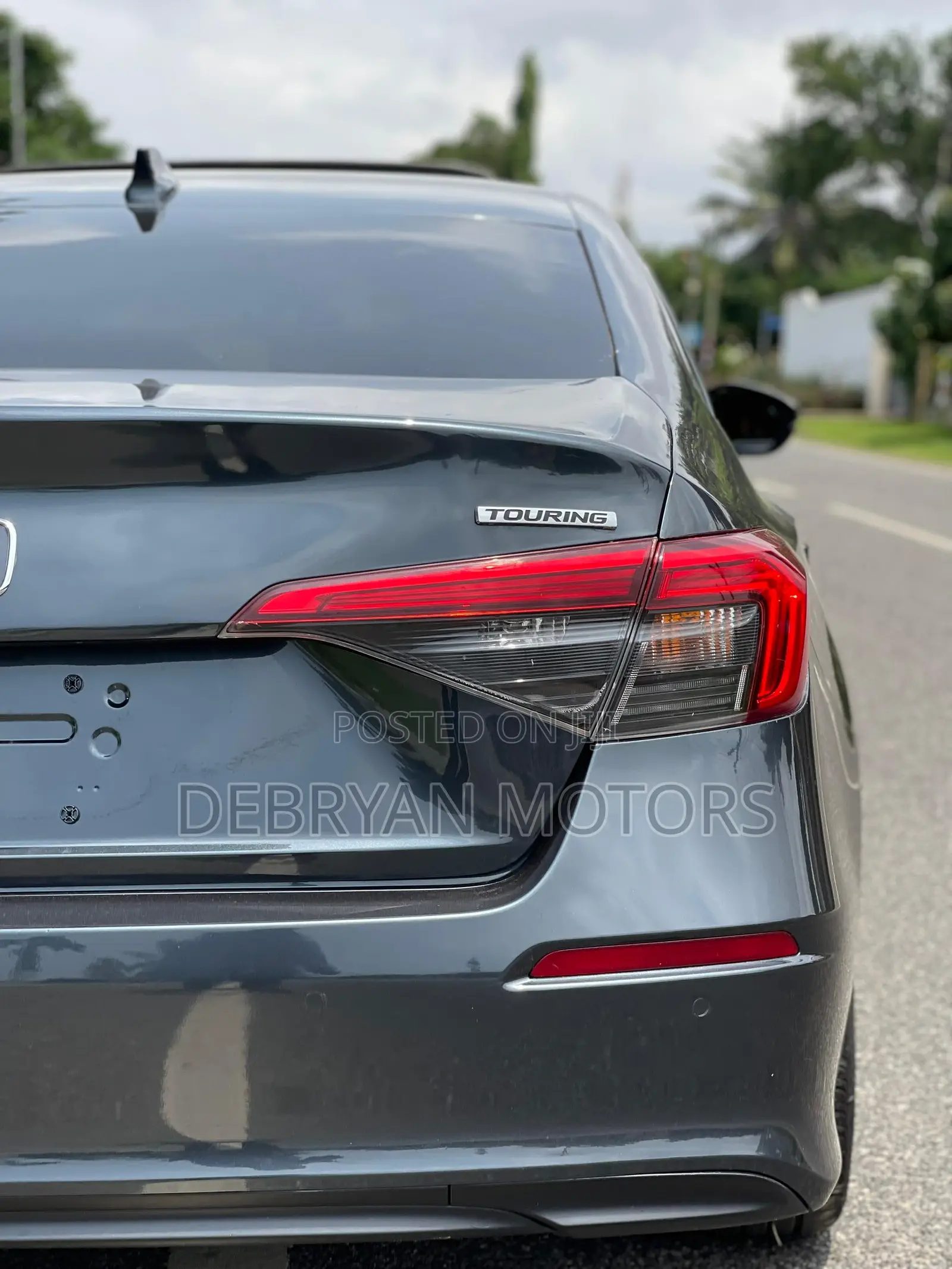 Honda Civic Touring 2022 Gray