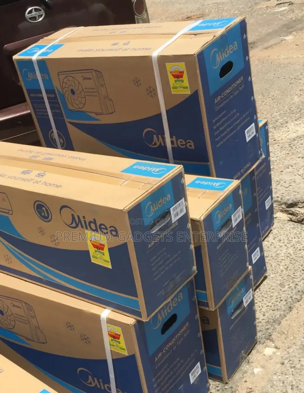 Supreme Efficient Inverter R410 Midea 1.5hp Msaf-12crdn1