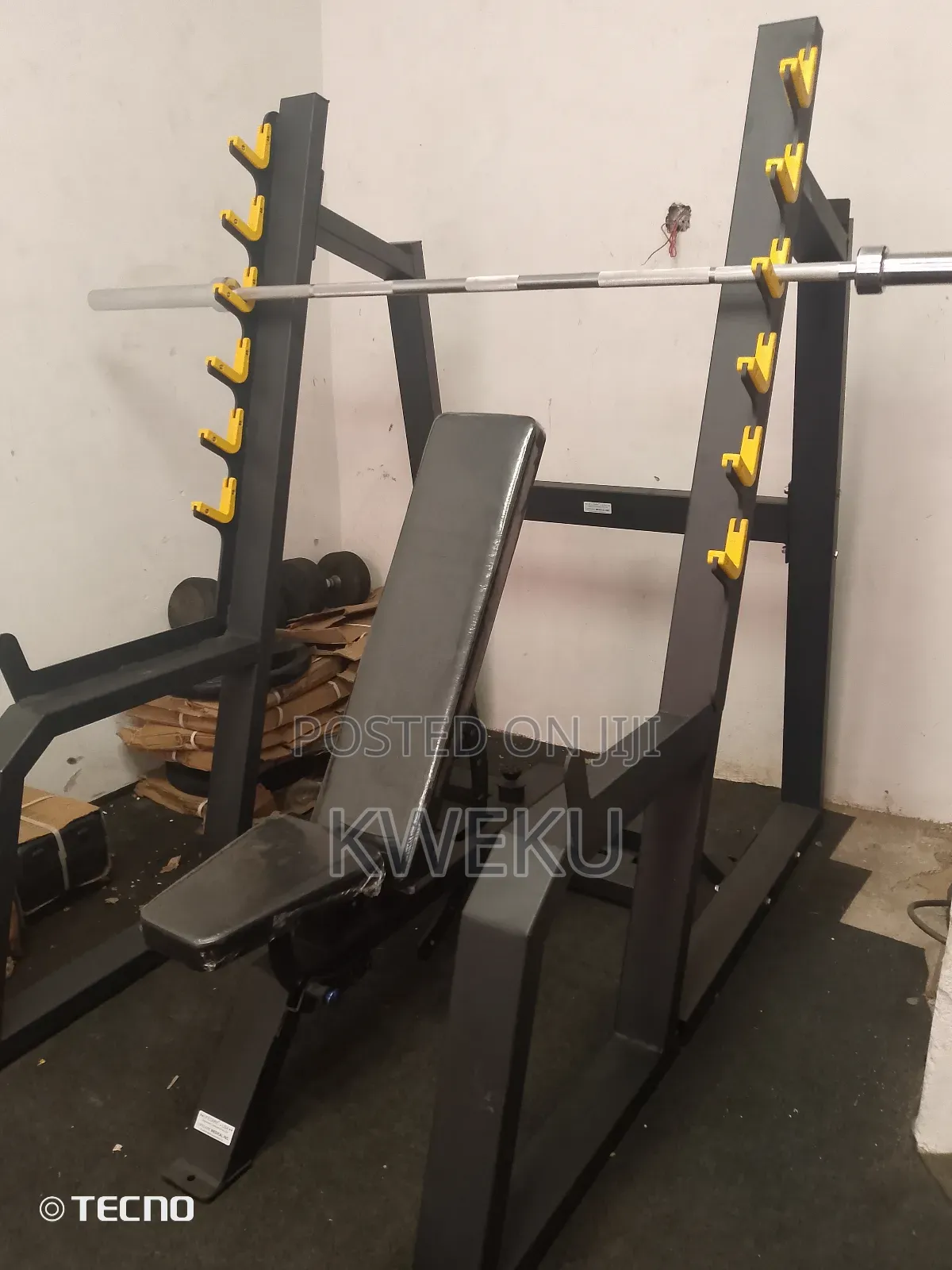 Squat Ruck With Bench Commercial Standard