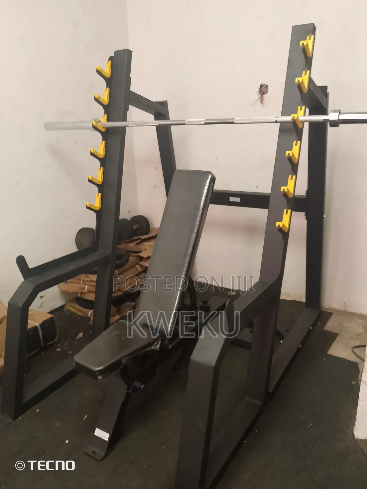 Squat Ruck With Bench Commercial Standard