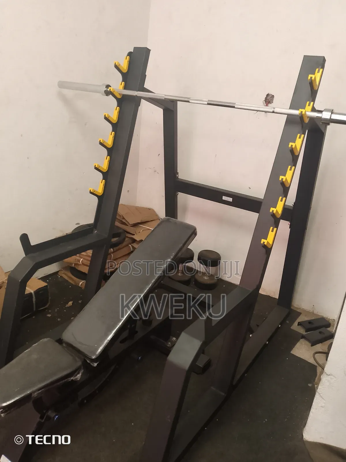 Squat Ruck With Bench Commercial Standard