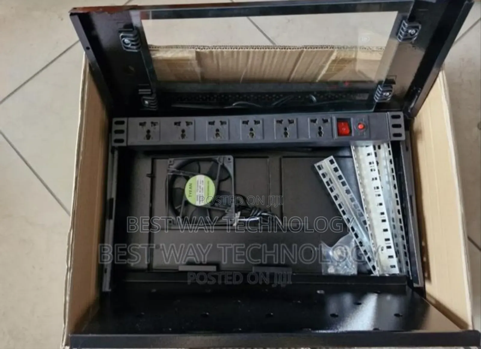 4u Cabinet With Fan and Extension Board Pdu
