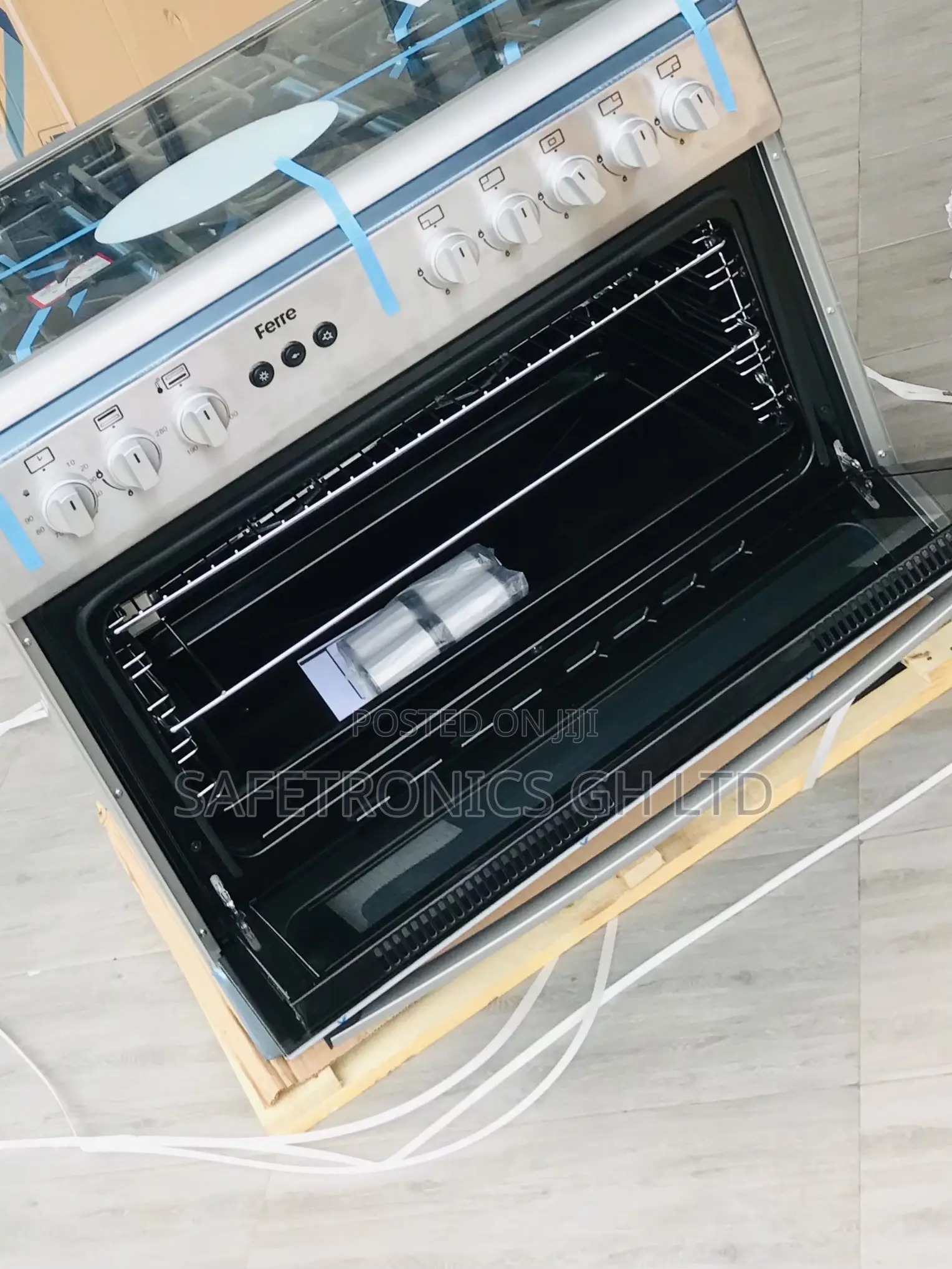 Shop 4 Gas 2 Electric Ferre 60by90 Gray Oven/Grill