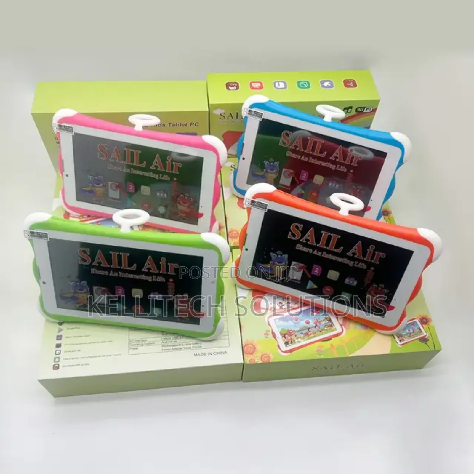 Kid's Tablet With Unbreakable Screen, Sailair 4GB +64GB