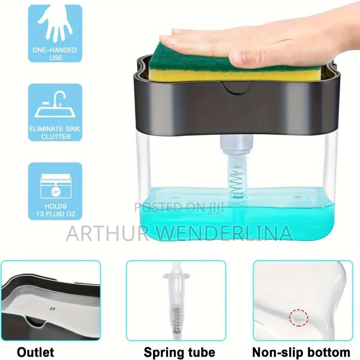 Soap Dish for Kitchen Sponge