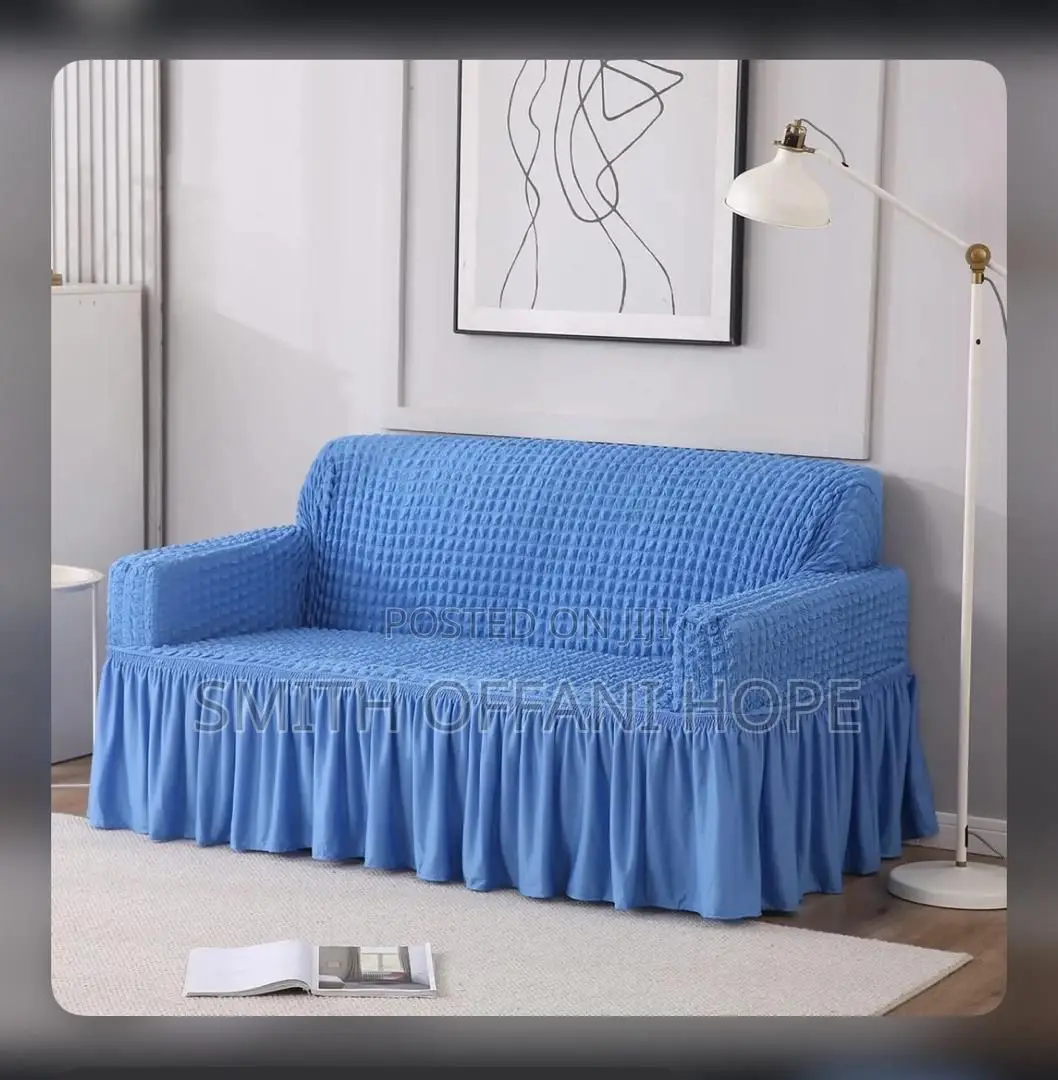 “Classic Style: Skirted Sofa Covers Set”