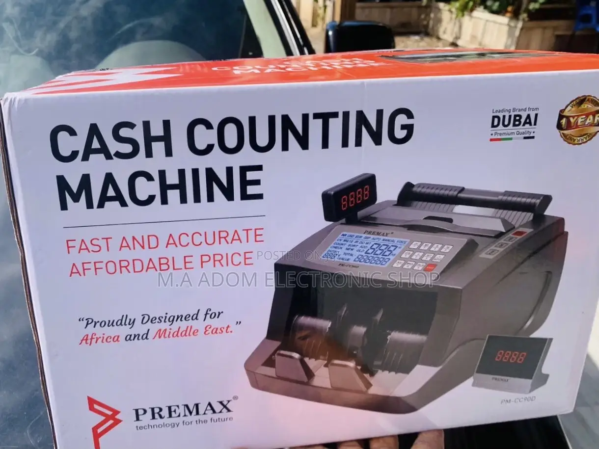 Quality Yet Affordable Premax Cash Counting Machine.