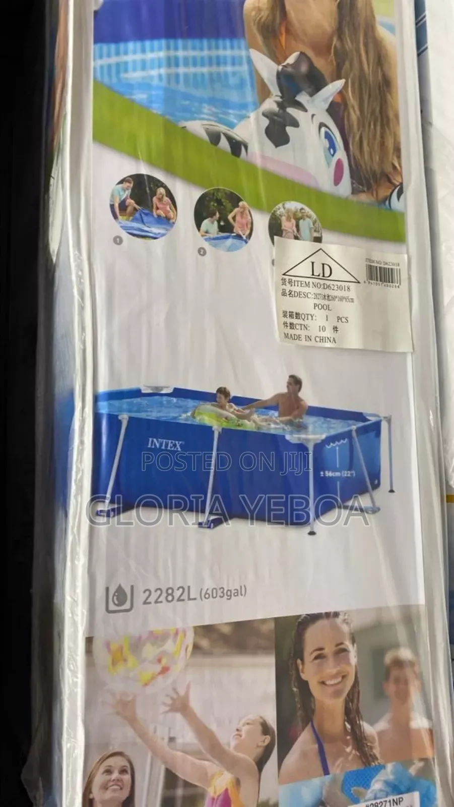 3M Intex Swimming Pool for Sale