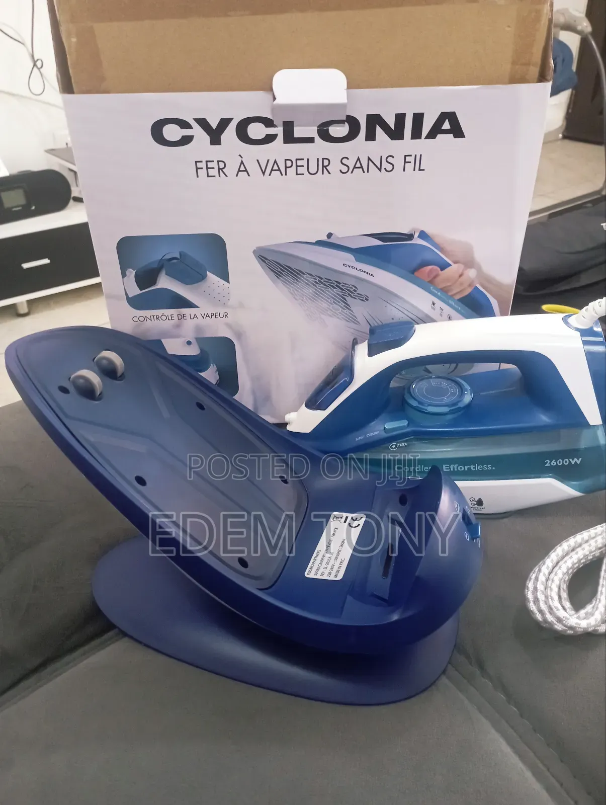 Cyclonia Cordless Steam Iron