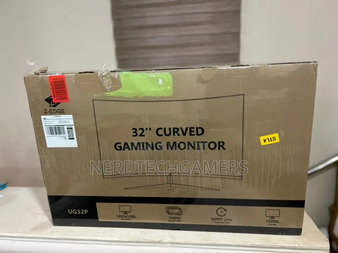 Z-Edge 32-Inch Curved Gaming Monitor 16:9led Gaming Monitor,