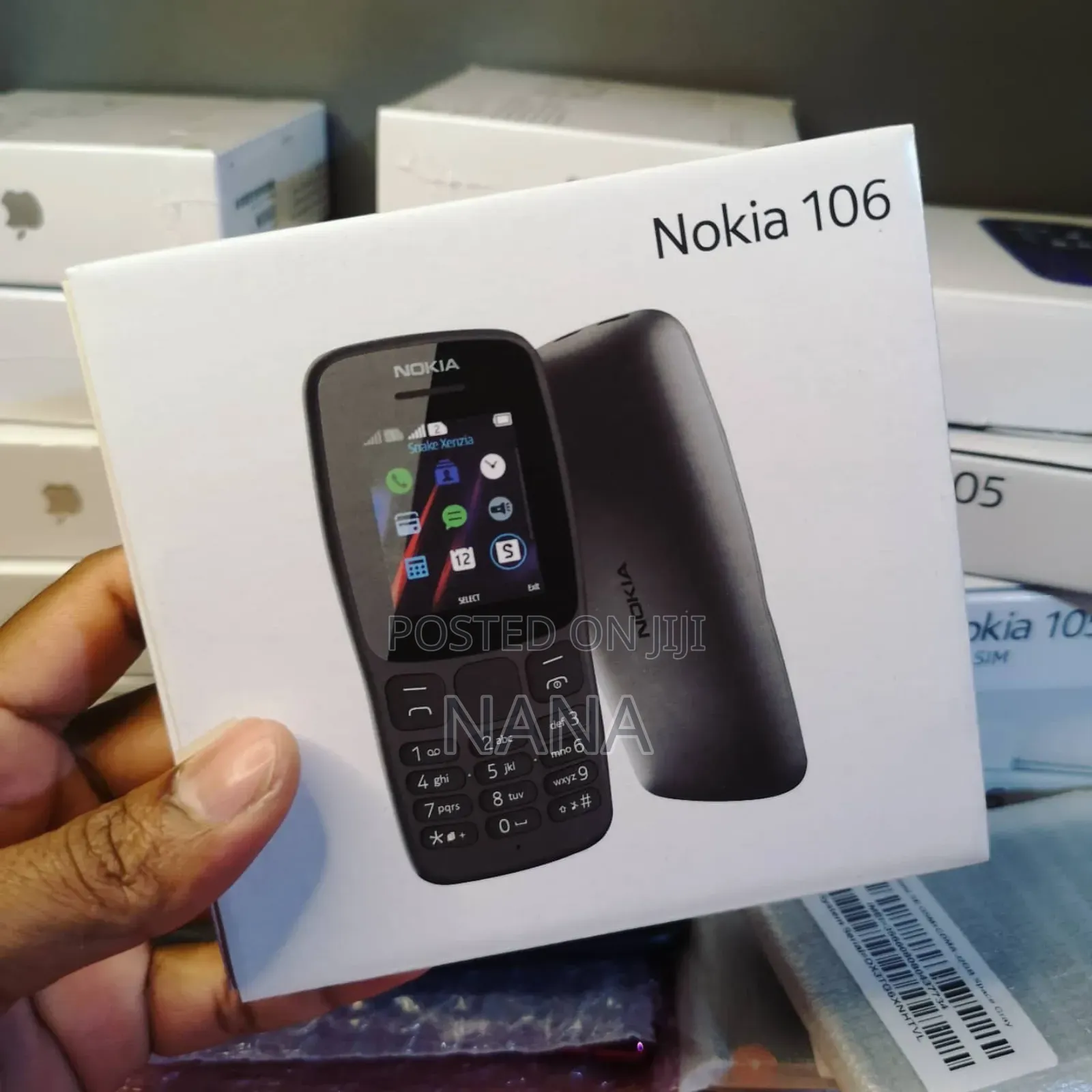 New Nokia 106 Black