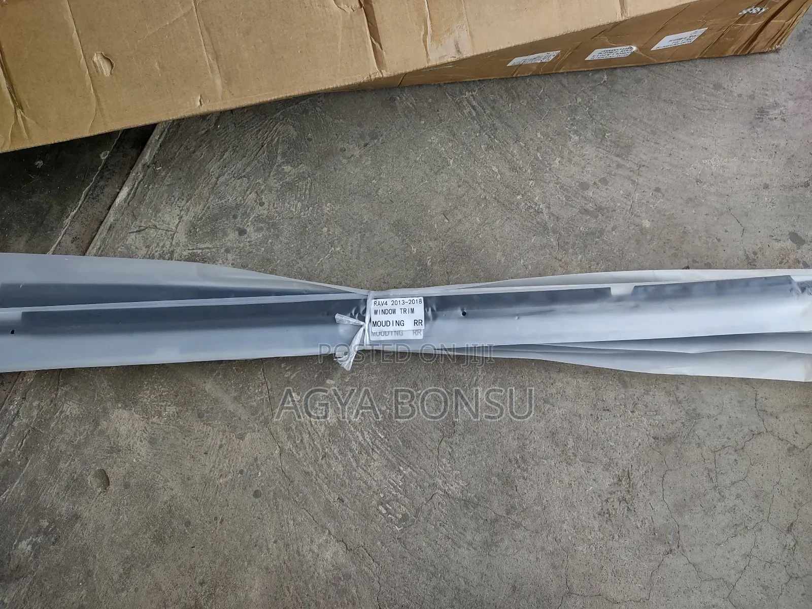 2013 2017 2018 Toyota RAV4 Door Mouth Window Trim Molding