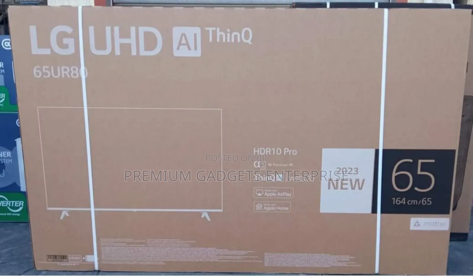 Webos Smart Ai Thinq Lg 65" Magic Remote Uhd Hdr10 Tv