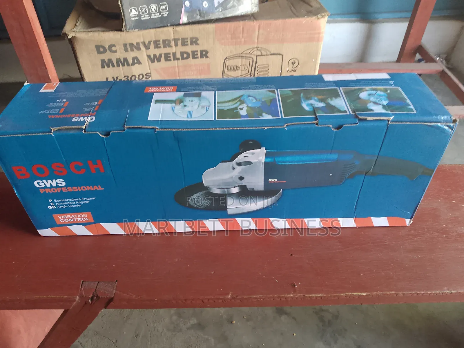 2300W Bosch Angle Grinder and Cutting Machine