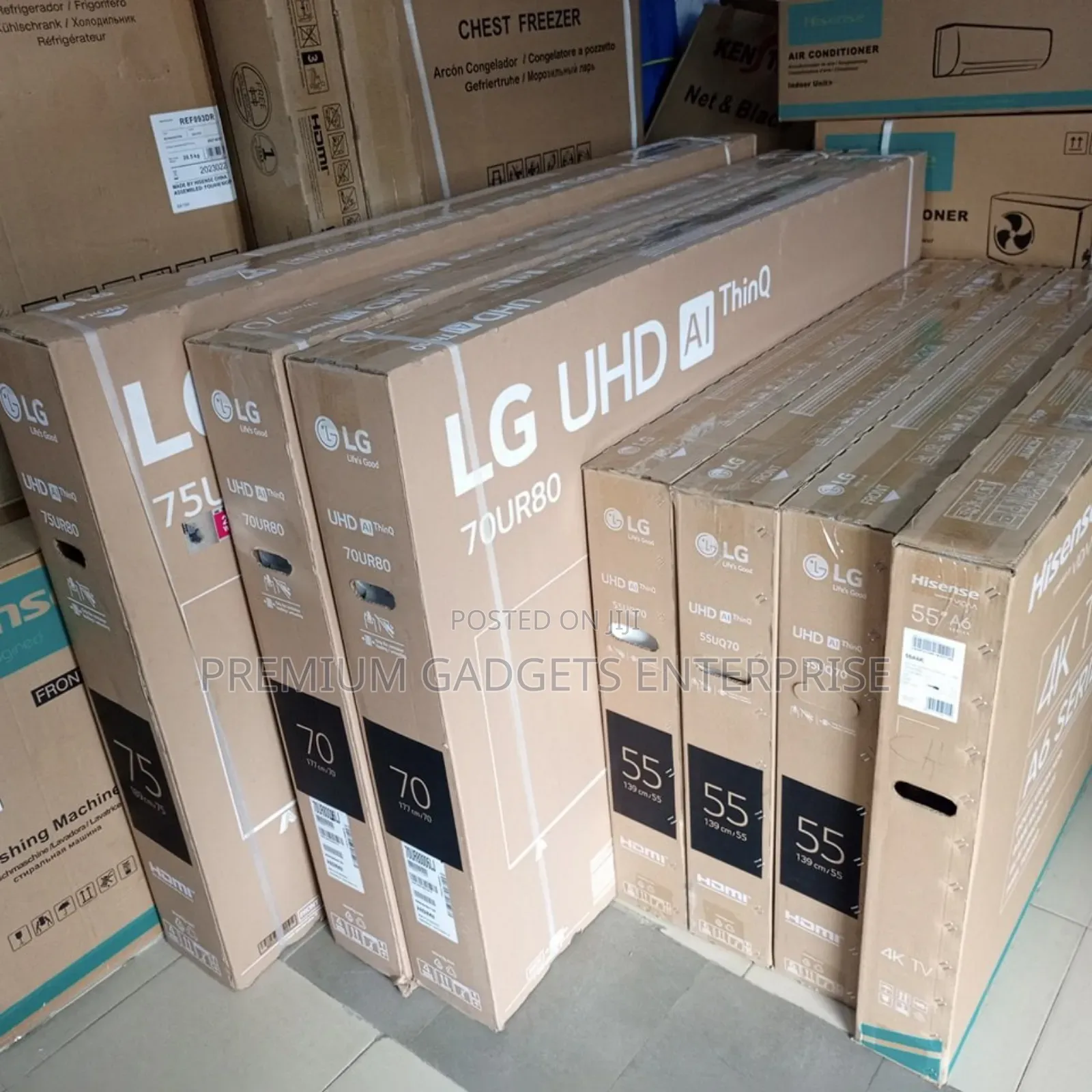 Built-in Apple Tv+ 70" Uhd HDR Smart LG Webos Thinq Ai TV
