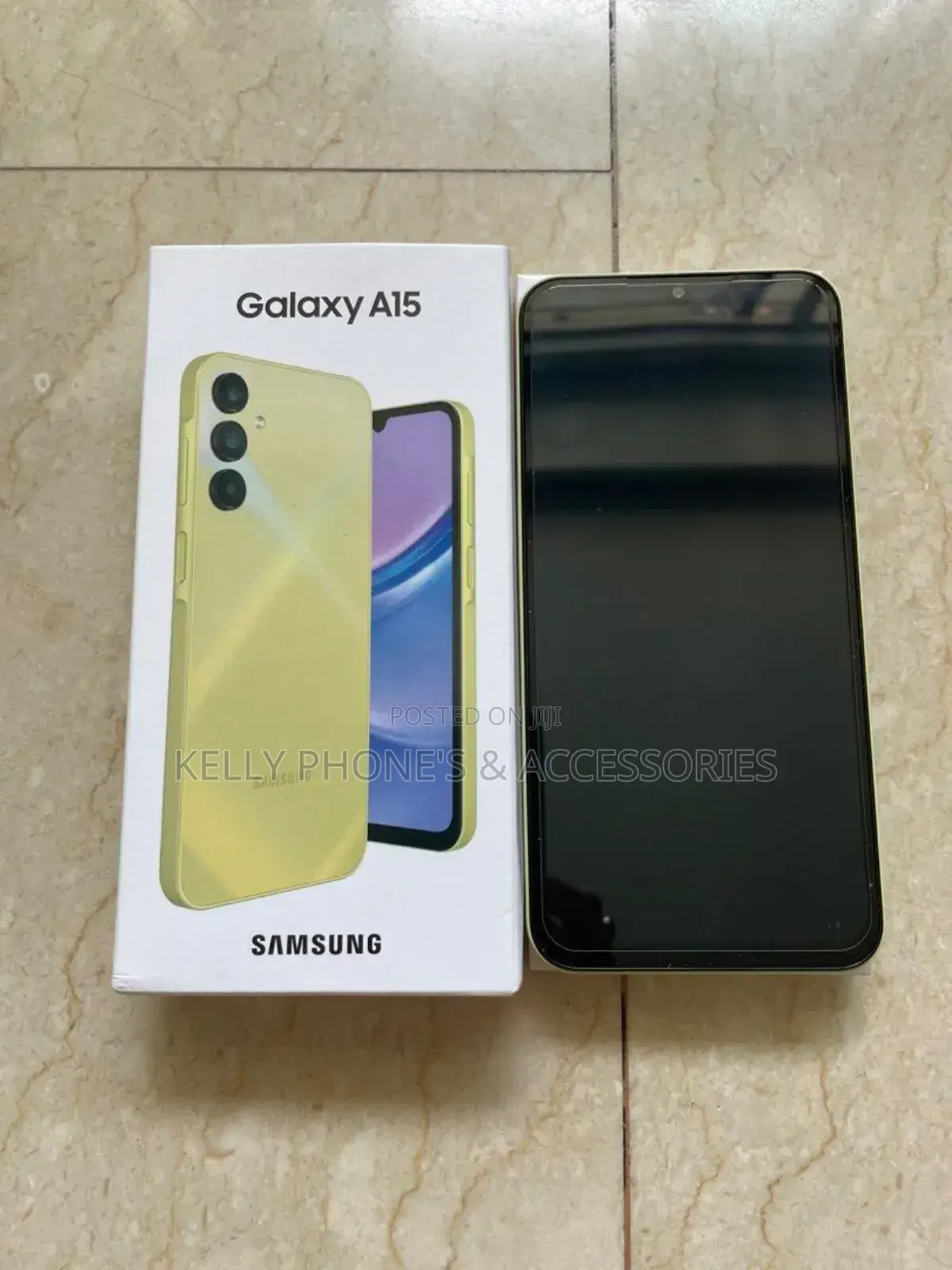 New Samsung Galaxy A15 256 GB Yellow