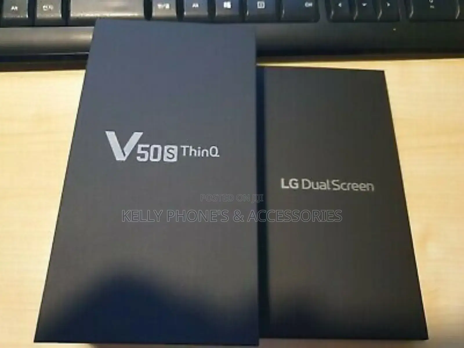 New LG V50S ThinQ 128 GB Black